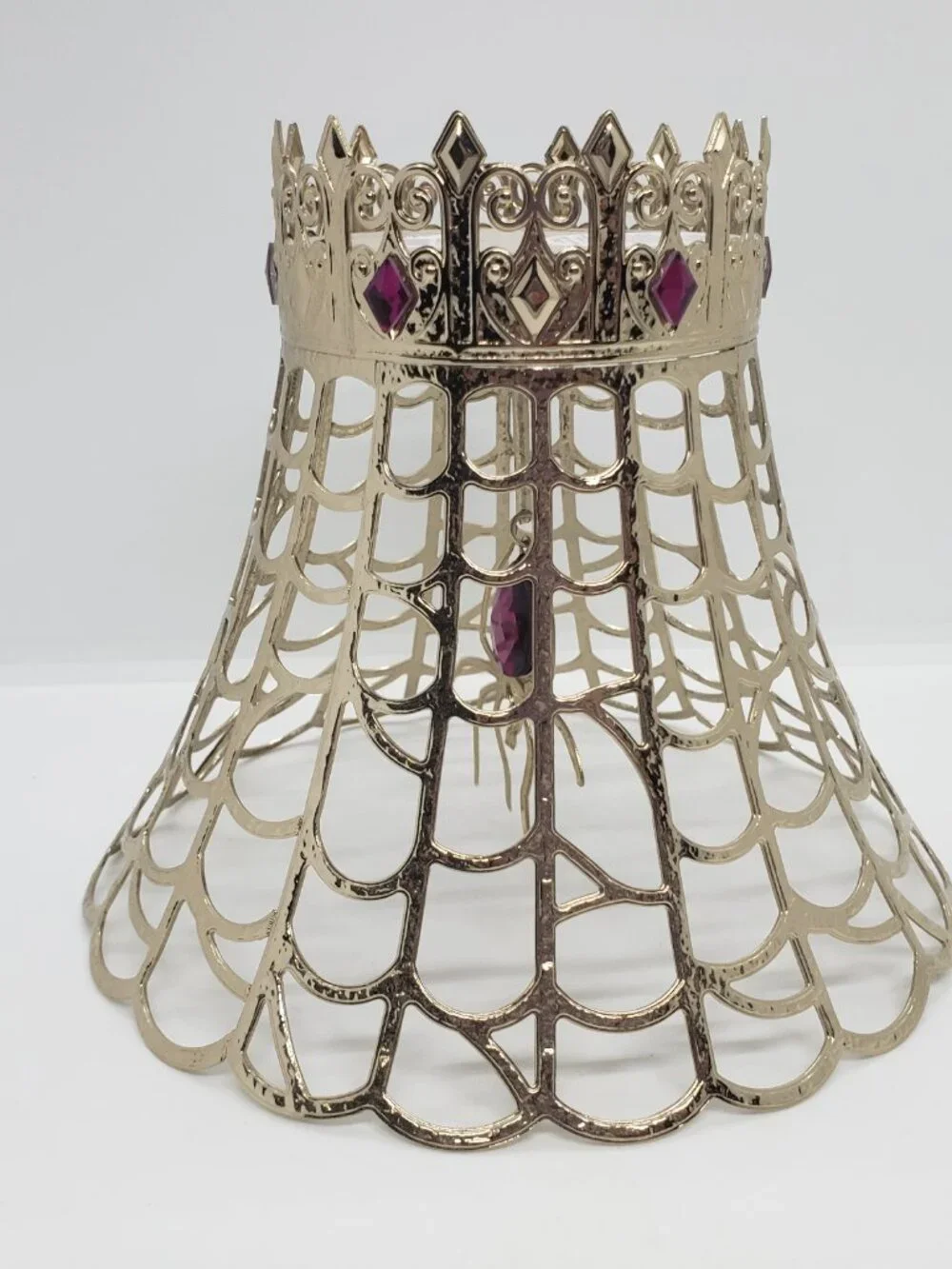 Bath and Body Works Jeweled Spider Web Single Wick Candle Holder Halloween Glam - Picture 9 of 11